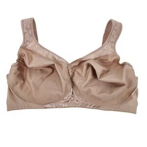 Glamorise Wireless Magic Lift Seamless Support T-Shirt Bra Women Size 44DD